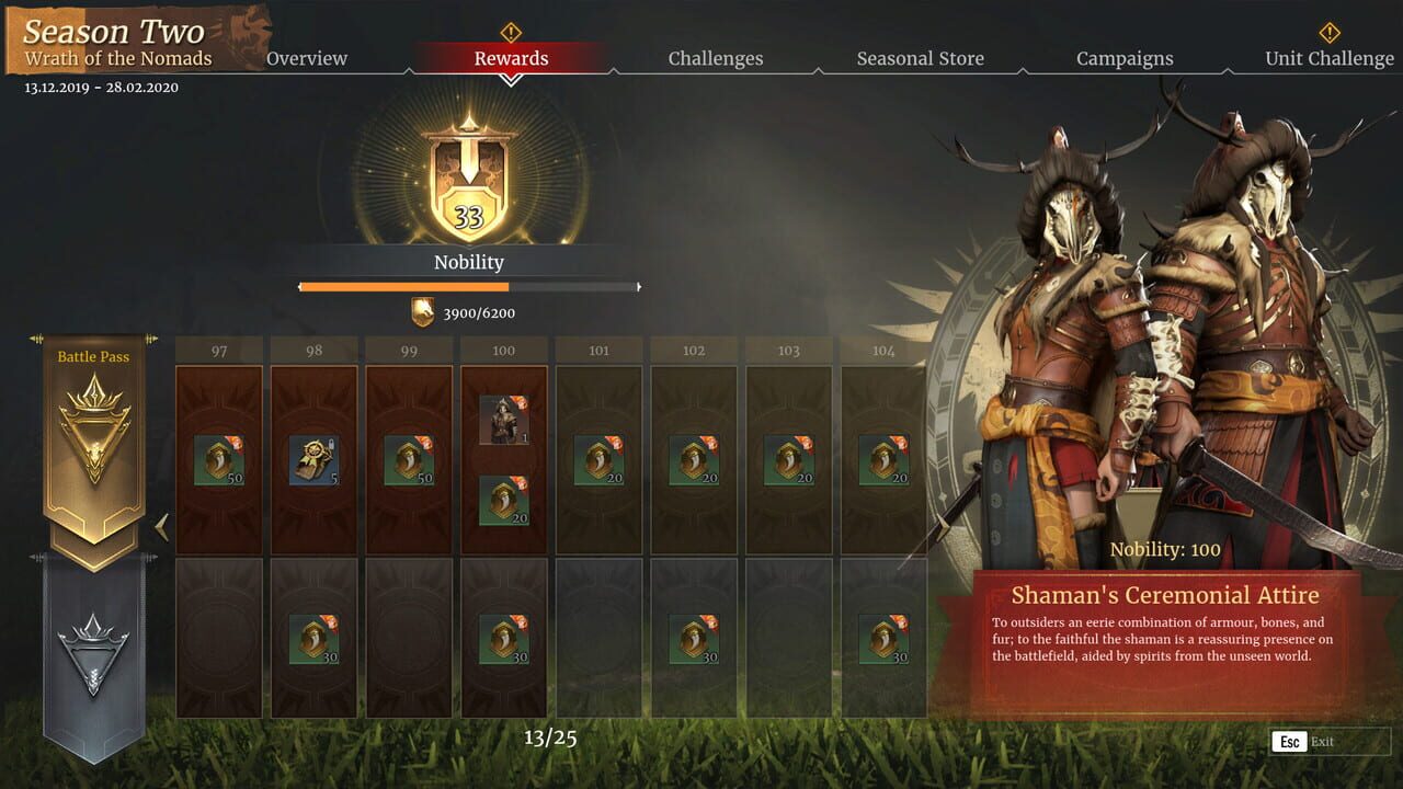 Conqueror’s Blade: Season II – Wrath of the Nomads