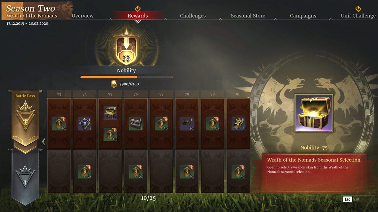 Conqueror’s Blade: Season II – Wrath of the Nomads