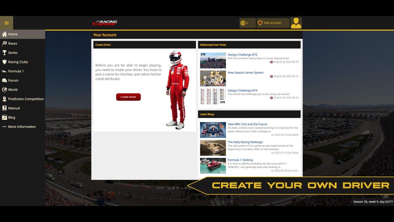 My Racing Career