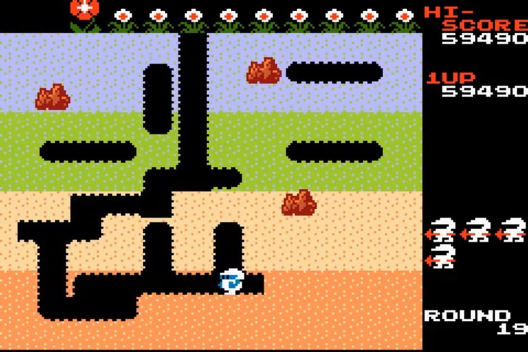 Famicom Mini: Dig Dug