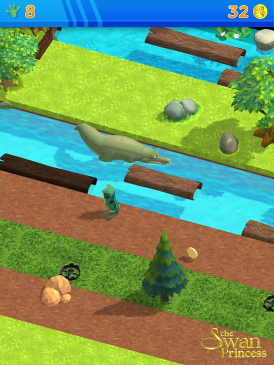 Swan Princess Gator Escape