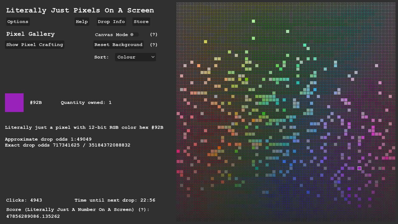 Literally Just Pixels On A Screen