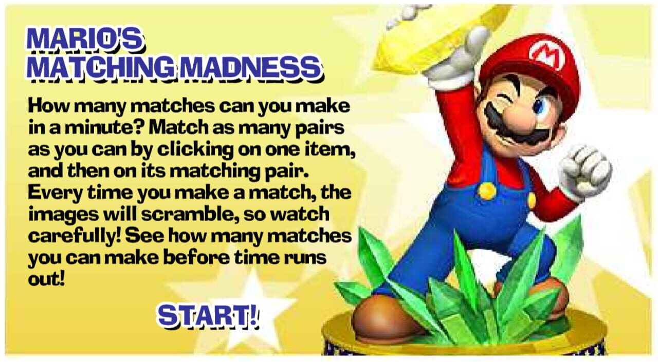 Mario’s Matching Madness