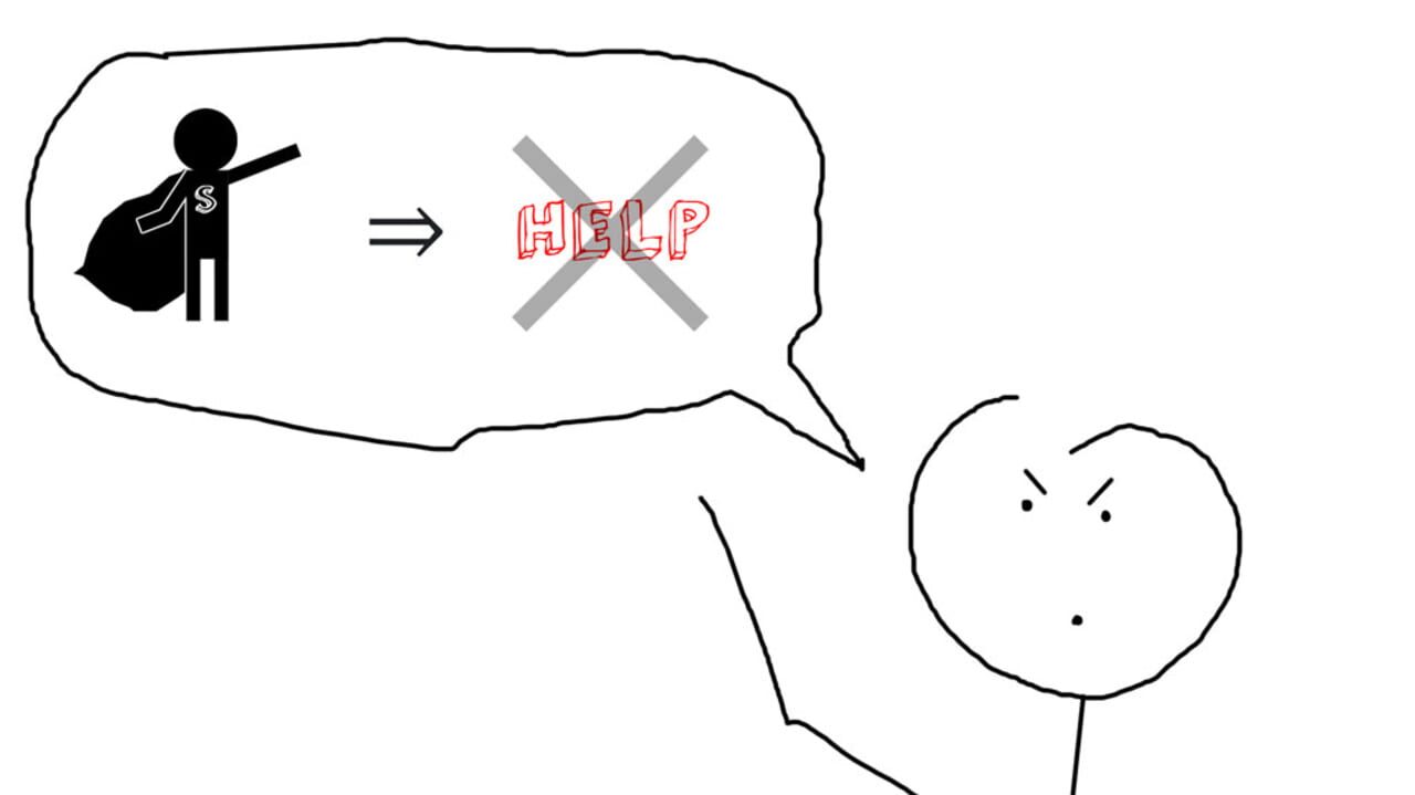 Gent Stickman vs Evil Meat Hand