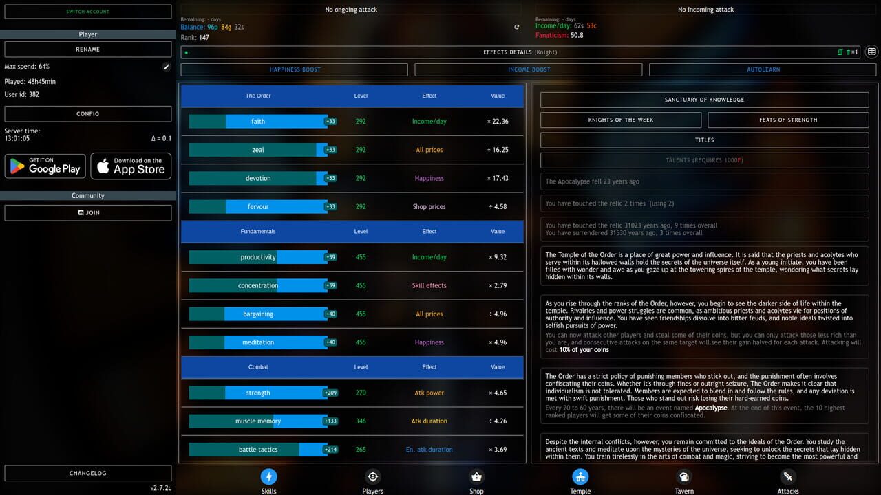 Progress Knight: Multiplayer