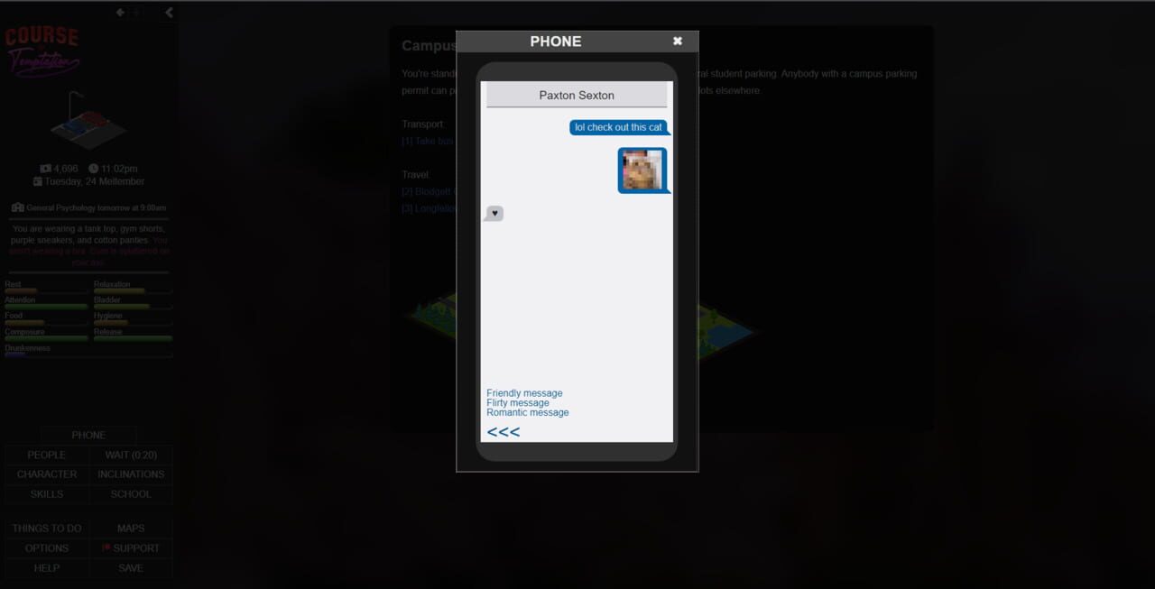 Course of Temptation