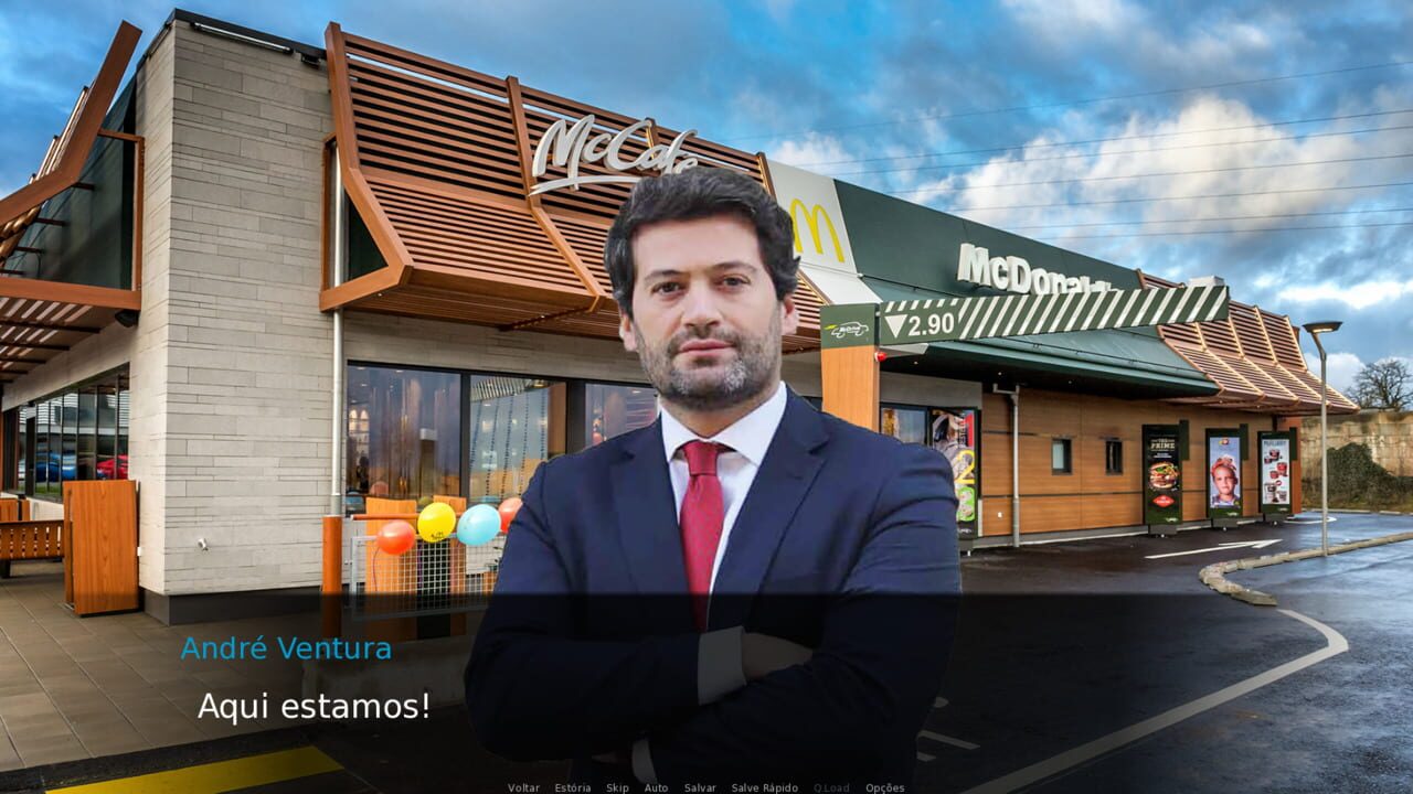 André Ventura Dating Simulator