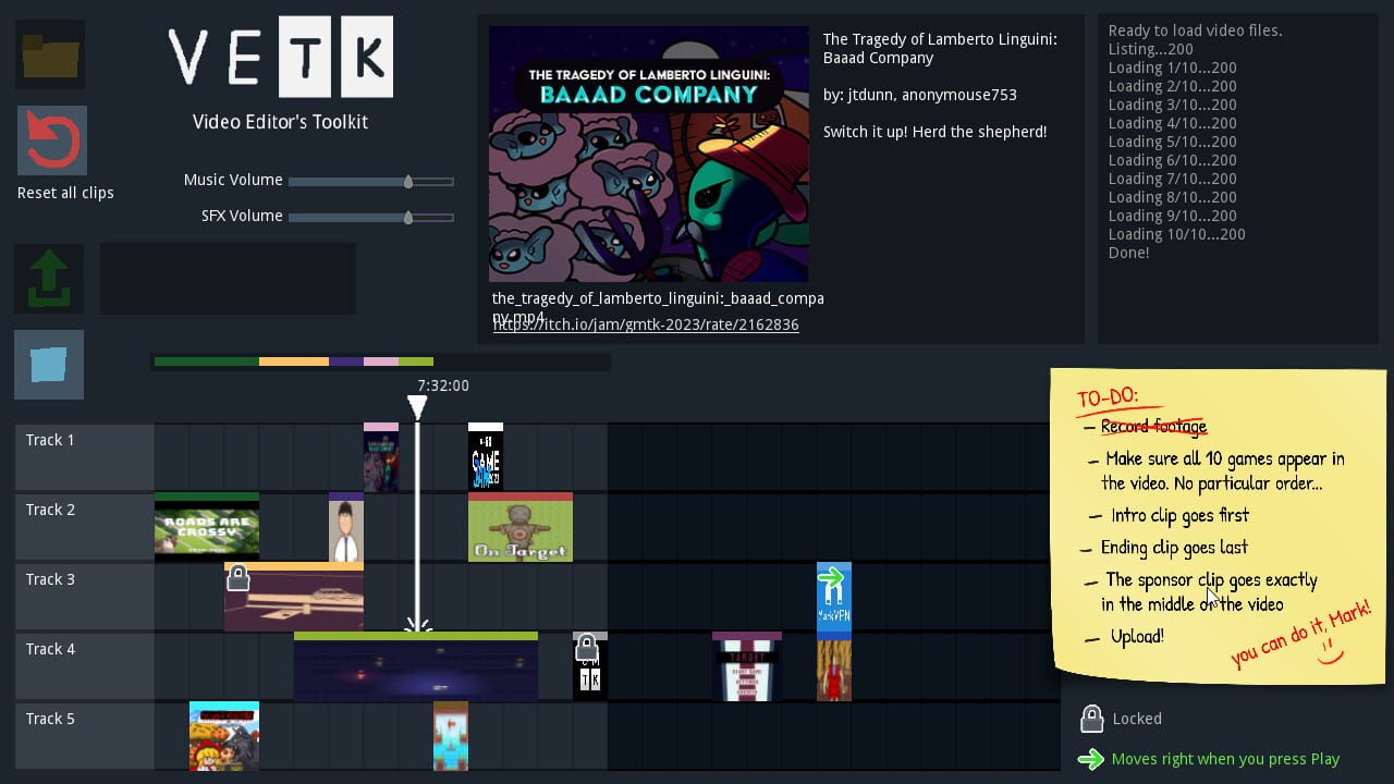 Video Editor’s Toolkit