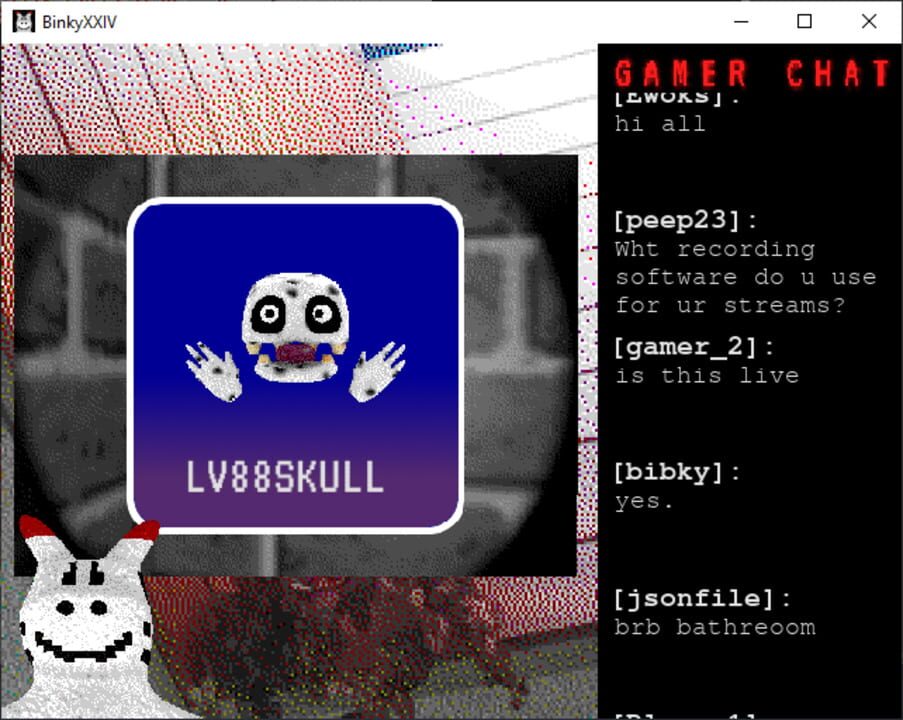 Binky XXIV: Game Streamer “Binky” Plays Grotto of the Grebulons
