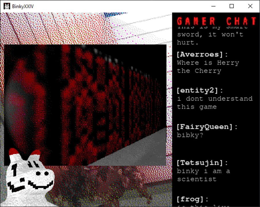 Binky XXIV: Game Streamer “Binky” Plays Grotto of the Grebulons