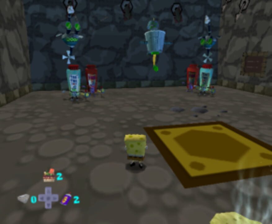 SpongeBob and the Pit of 100 Trials