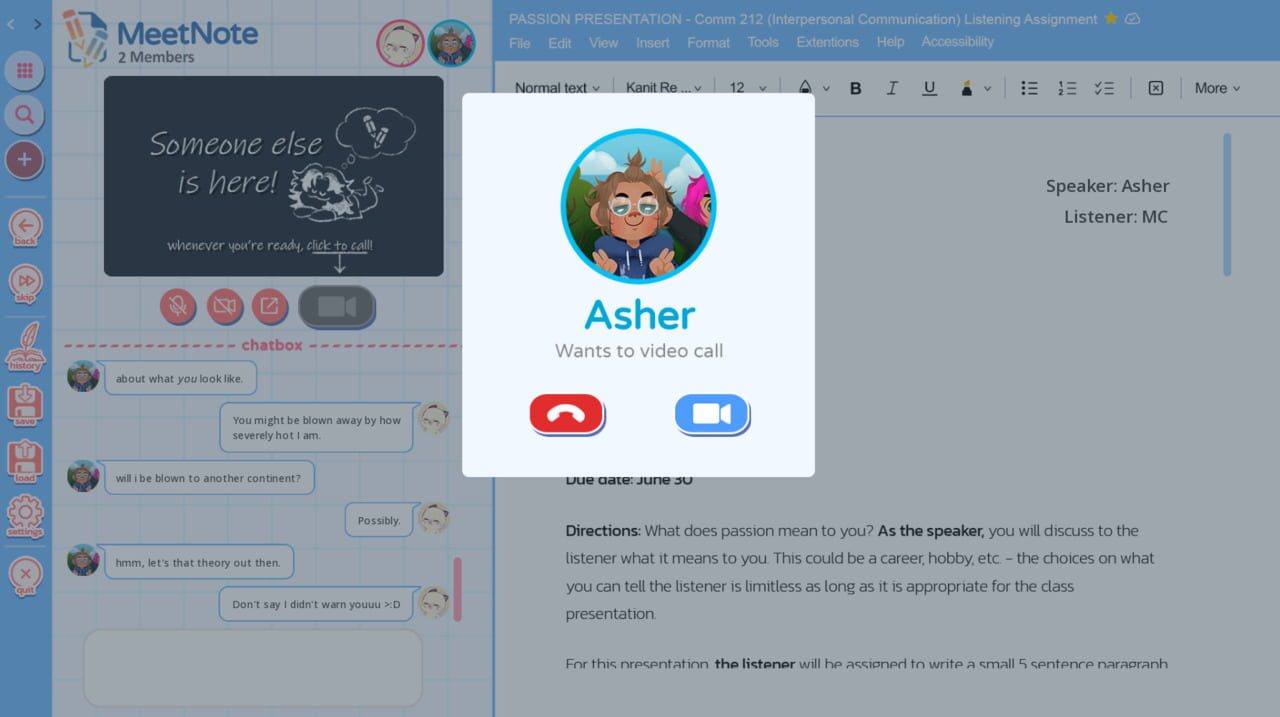 Assignment Due: Project Blue