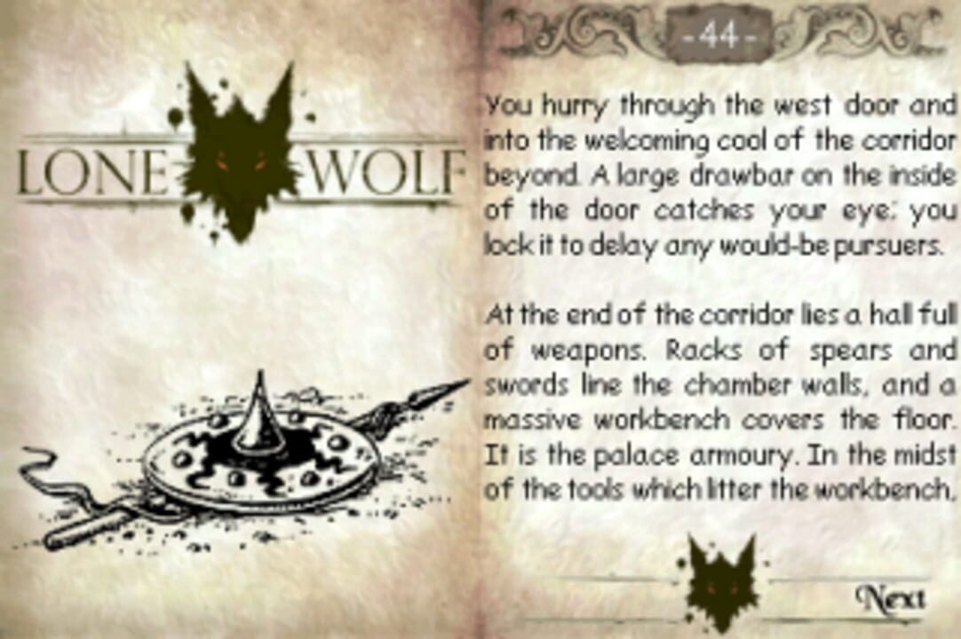 Lone Wolf DS V: Shadow On the Sand