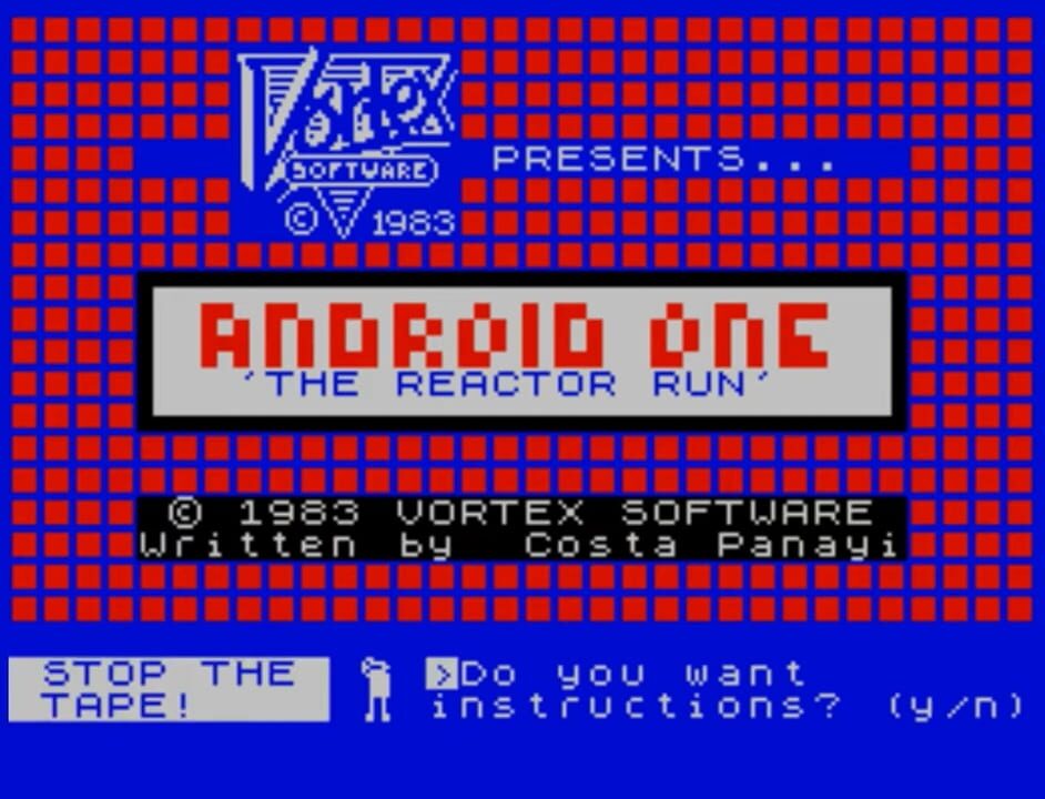 Android One: The Reactor Run