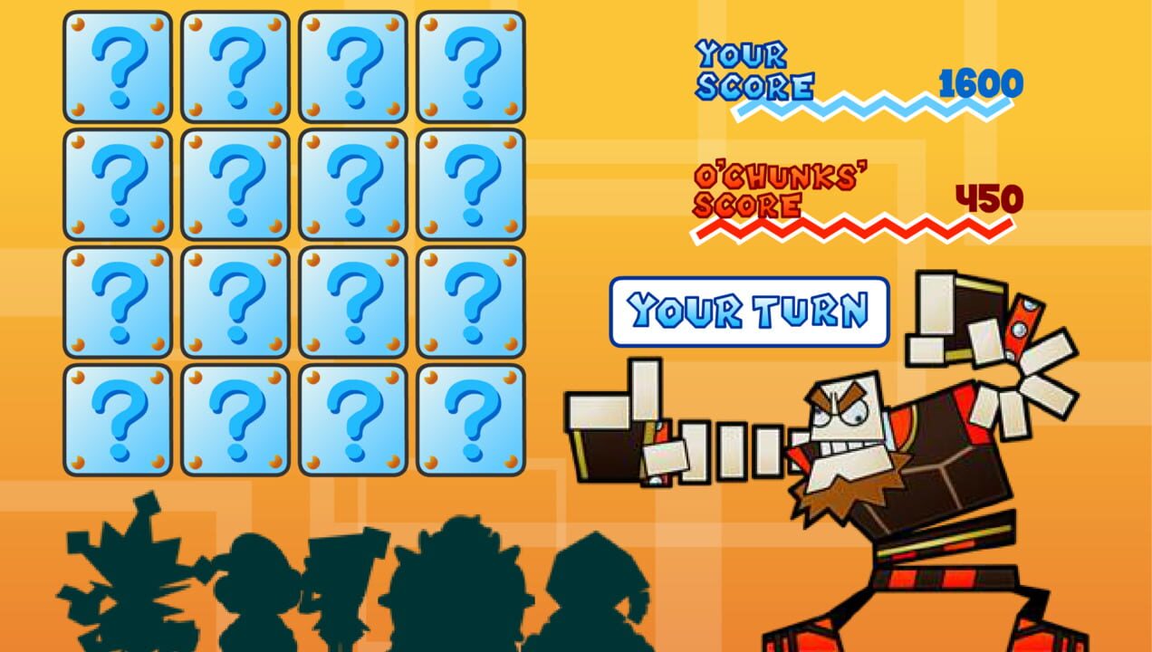 Super Paper Mario Memory Match