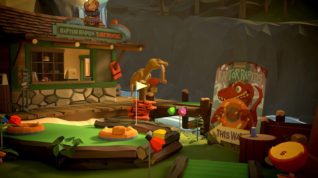 Walkabout Mini Golf: Raptor Cliff’s