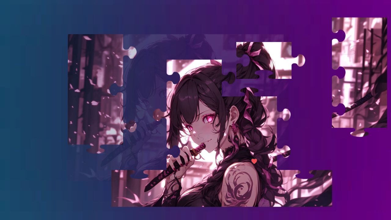 Beautiful Anime Puzzles: Rainy Days