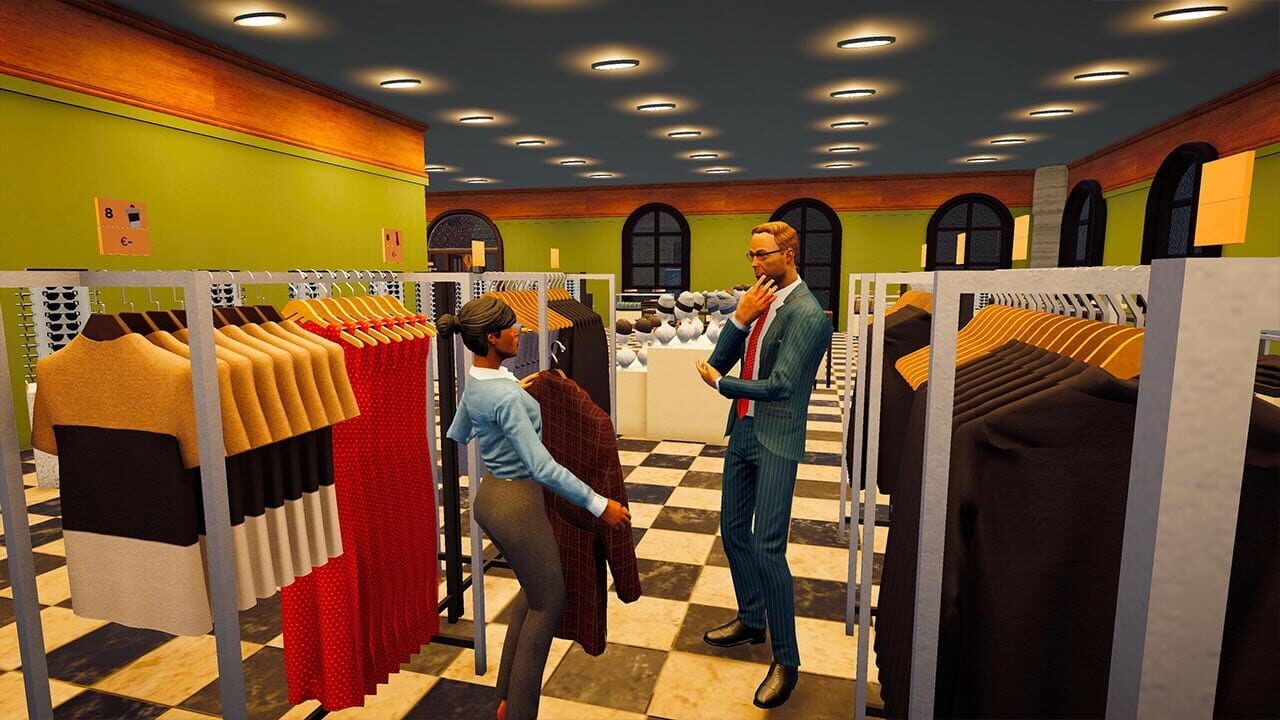 Clothes & Outlet Supermarket Store Simulator