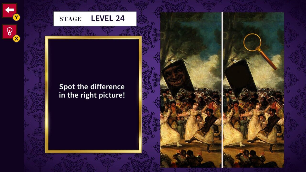 Spot the Difference with Masterpieces