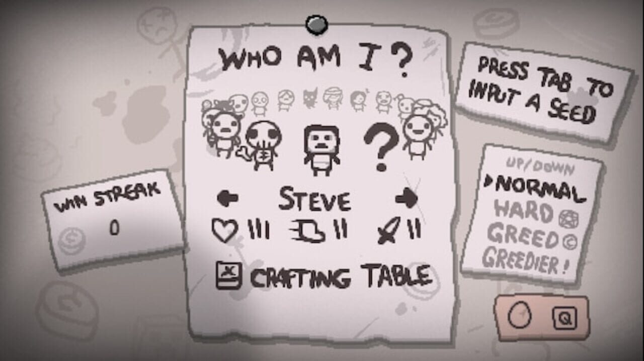 The Binding of Steve: Minecraft Crossover