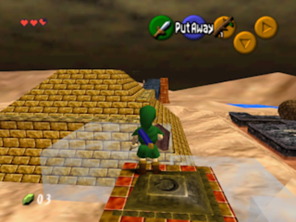 Zelda 64: Shifting Sand Dungeon