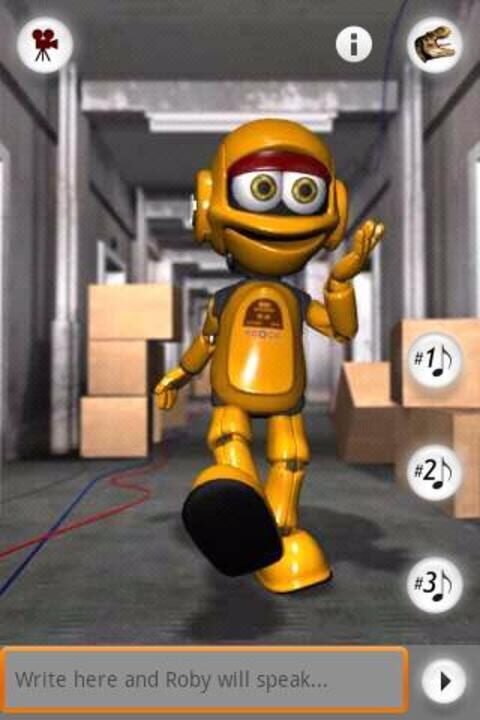 Talking Roby the Robot