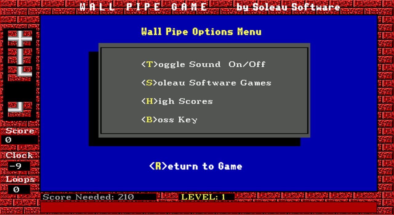 Wall Pipe