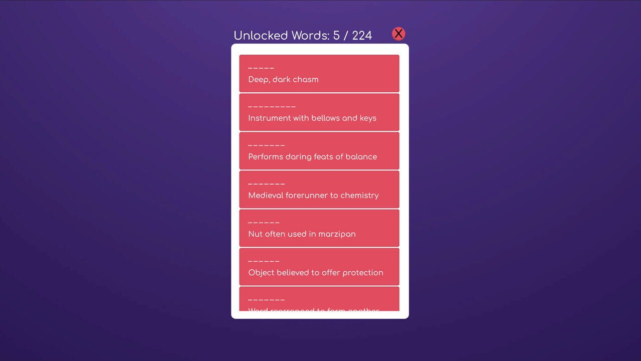 Leximorph: Word Merge Game