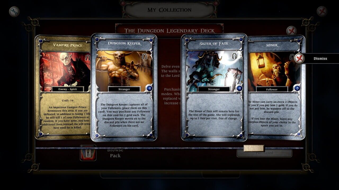 Talisman: The Dungeon Expansion – Legendary Deck