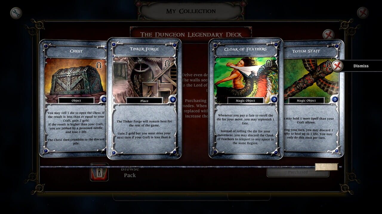 Talisman: The Dungeon Expansion – Legendary Deck