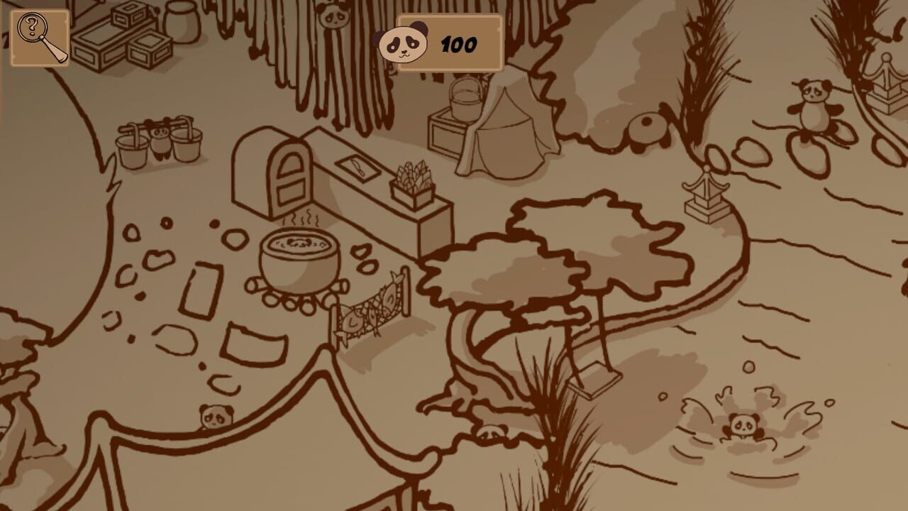 100 Hidden Pandas: Village