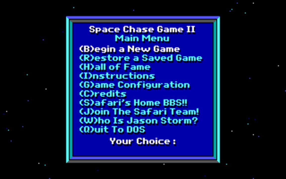 Space Chase II: Fortress of Doom!