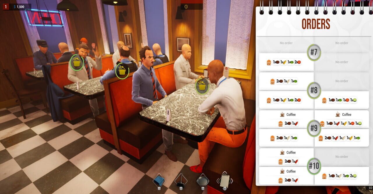Diner Simulator
