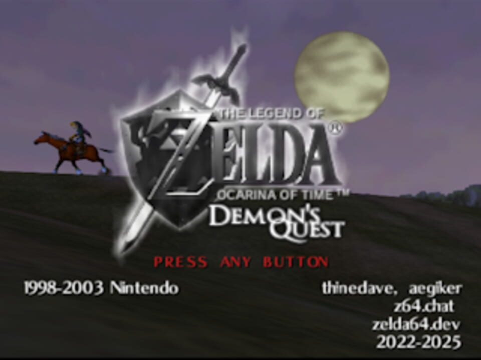 The Legend of Zelda: Demon’s Quest
