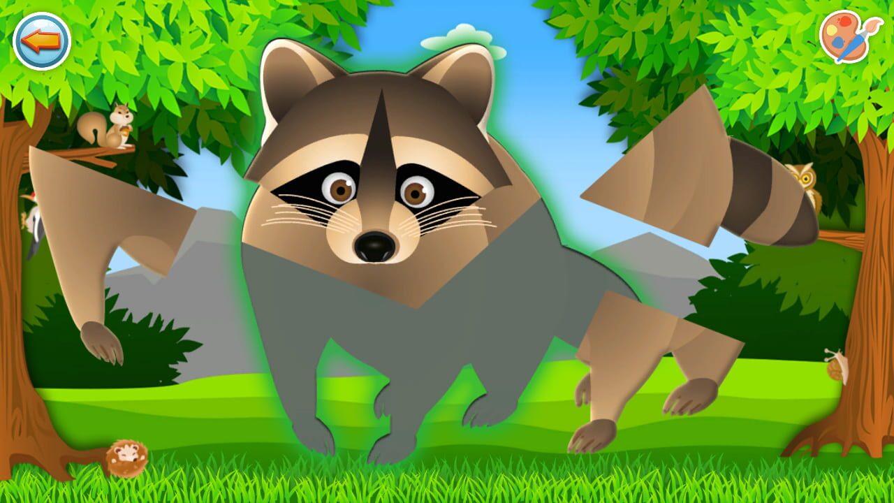 Puzzles & Colors: Games for Kids – Savanna Animals