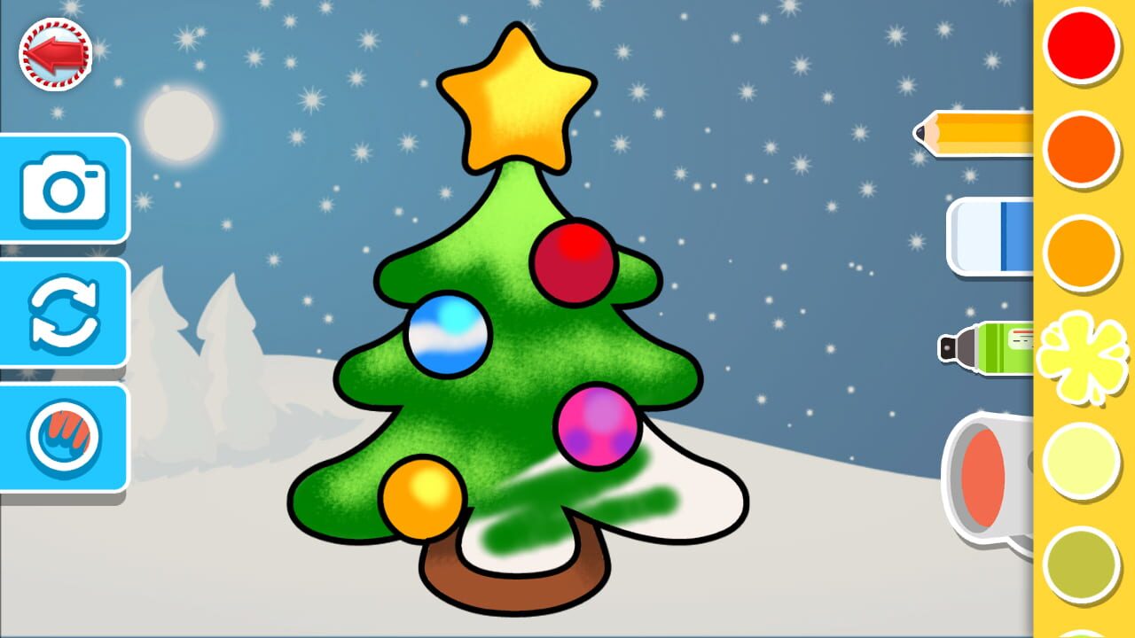 Puzzles & Colors: Games for Kids – Christmas