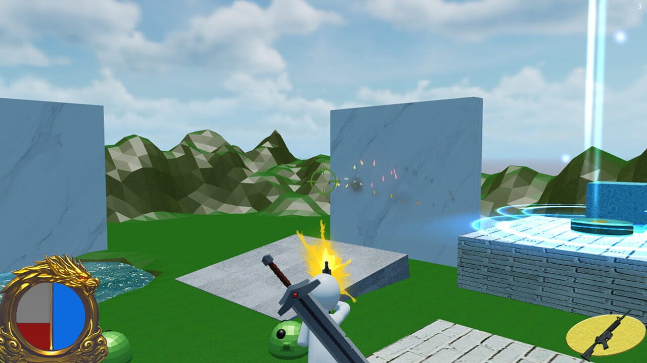 Third-person Shooter and Platform Jumping and Level-based Adventure