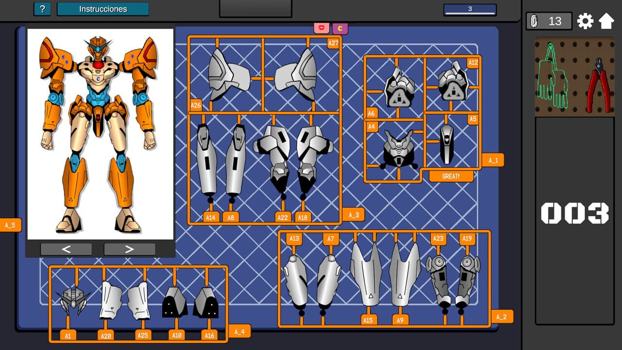 Mech Assembler: Model Kit Builder Simulator