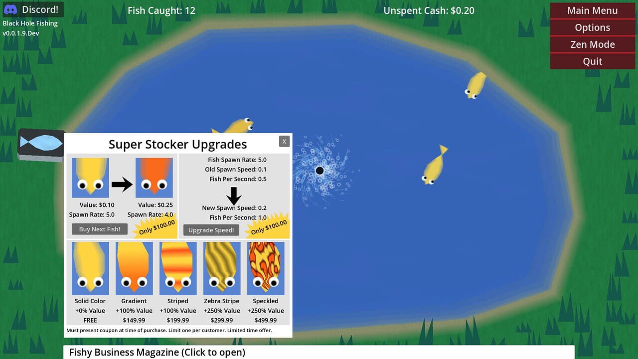 Black Hole Fishing
