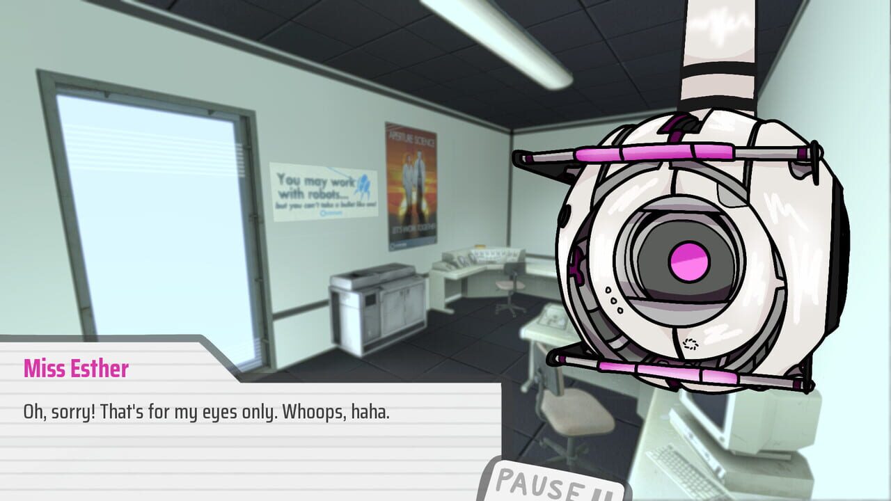 Aperture Dating Simulator