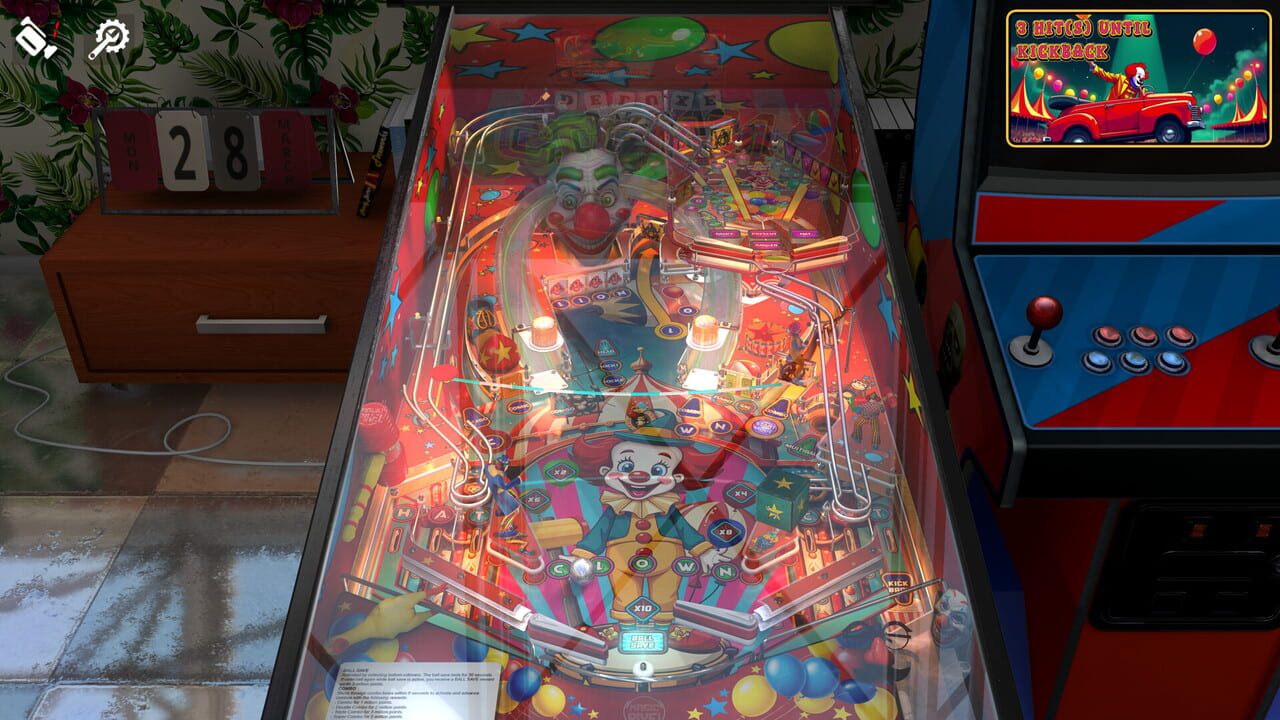 Zaccaria Pinball: Clown Deluxe Pinball Table