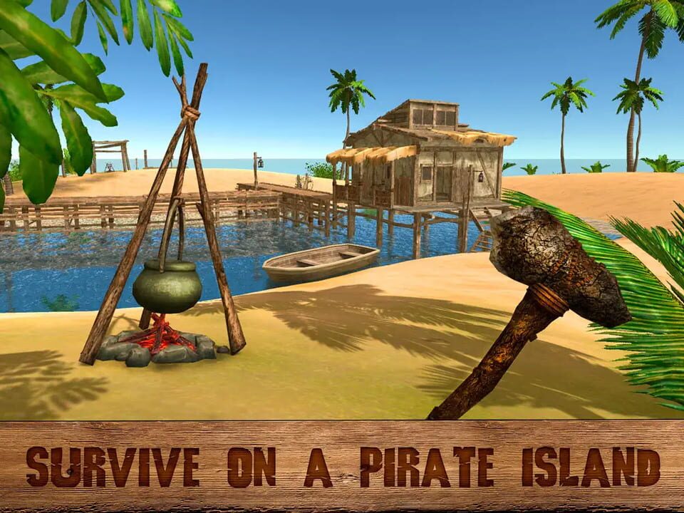 Pirate Island Survival Simulator 3D