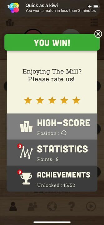 The Mill: Nine Men’s Morris