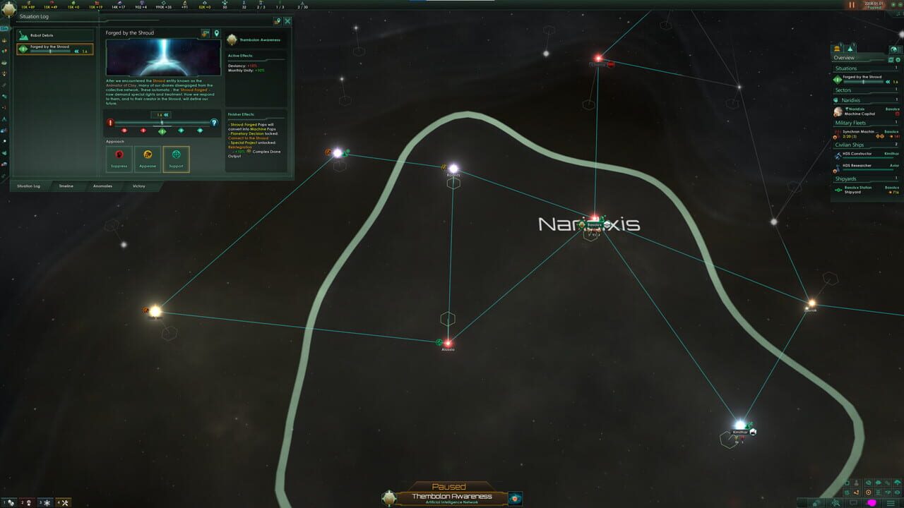 Stellaris: Shadows of the Shroud