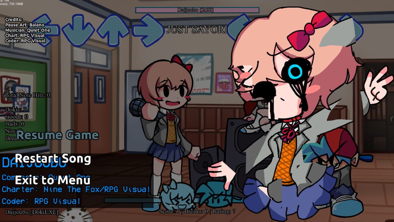 Friday Night Funkin’: Just Sayori