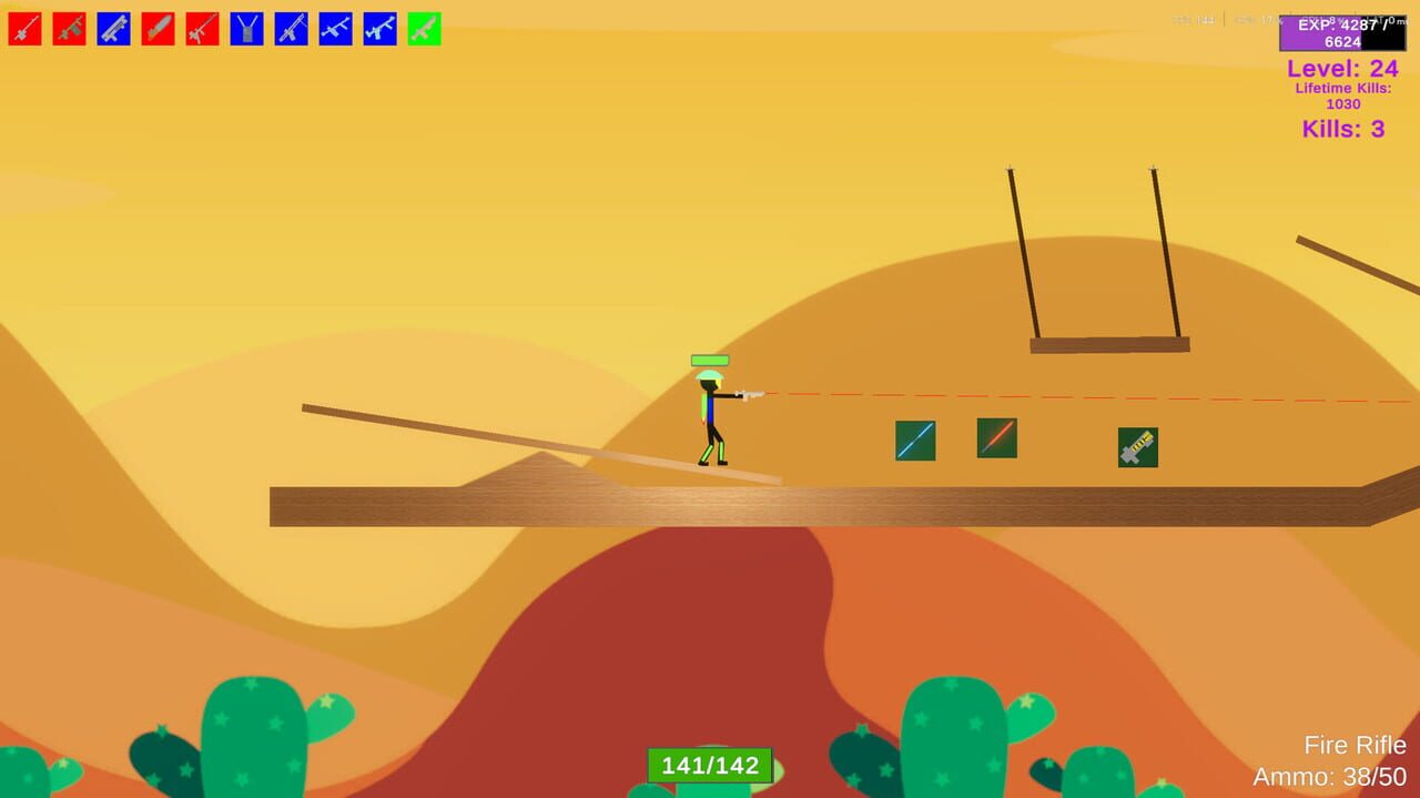 Stick Figure Combat: Elemental Rifle Pack