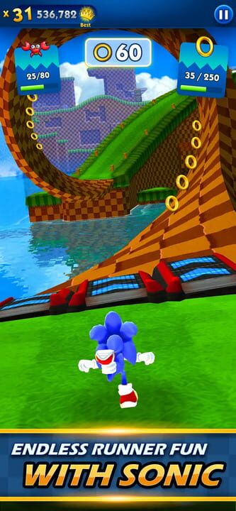 Sonic Dash: 3D Endless Runner