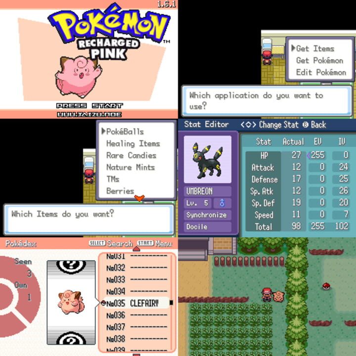 Pokémon Recharged Pink