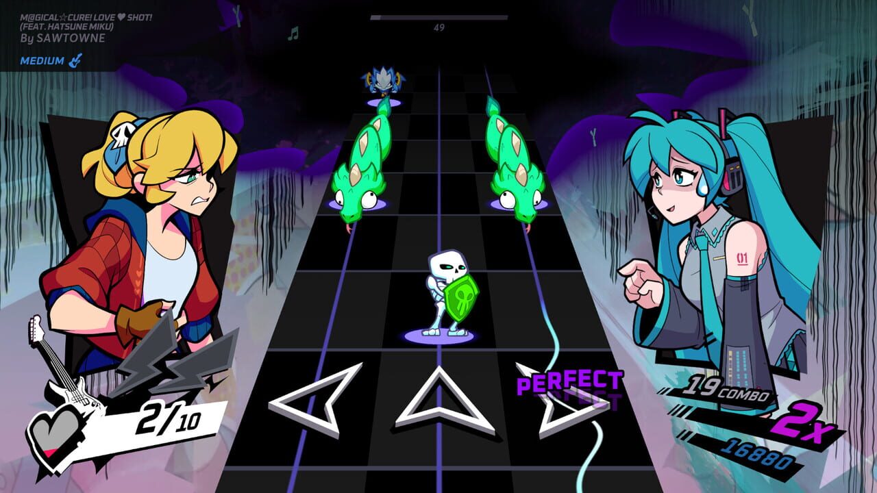 Rift of the NecroDancer: Hatsune Miku – “M@gical Cure! Love Shot!”