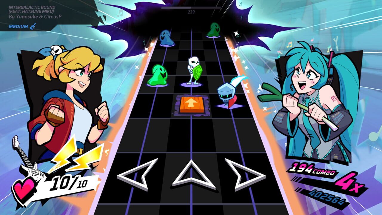 Rift of the NecroDancer: Hatsune Miku – “Intergalactic Bound”